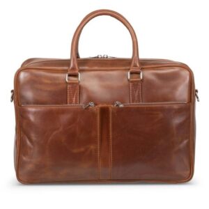 Slim Leather Briefcase 17"